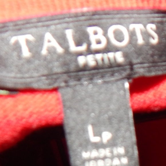 Ladies TALBOTS PETITE Cardigan Sweater ~ Lightweight ~ 3/4 Sleeve ~ Size LP - Picture 5 of 7